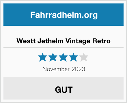  Westt Jethelm Vintage Retro Test