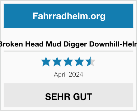  Broken Head Mud Digger Downhill-Helm Test