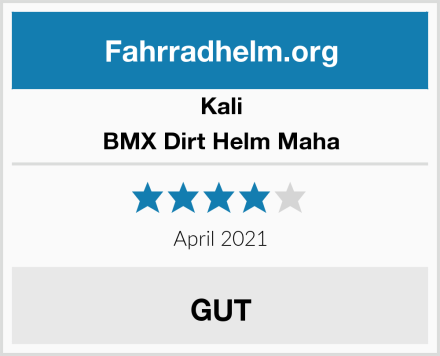 Kali BMX Dirt Helm Maha Test