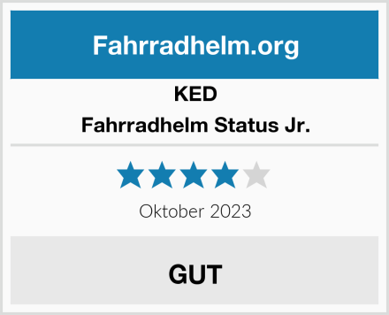 KED Fahrradhelm Status Jr. Test