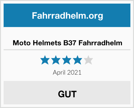  Moto Helmets B37 Fahrradhelm Test