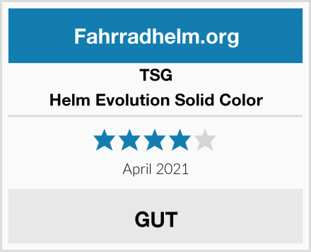 TSG Helm Evolution Solid Color Test