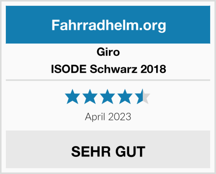 Giro ISODE Schwarz 2018 Test
