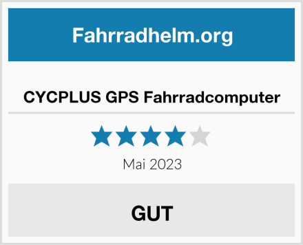  CYCPLUS GPS Fahrradcomputer Test